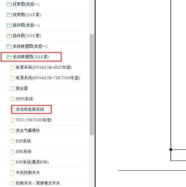 2016-2018年长城哈弗H6   GW4G15B发动机电路图