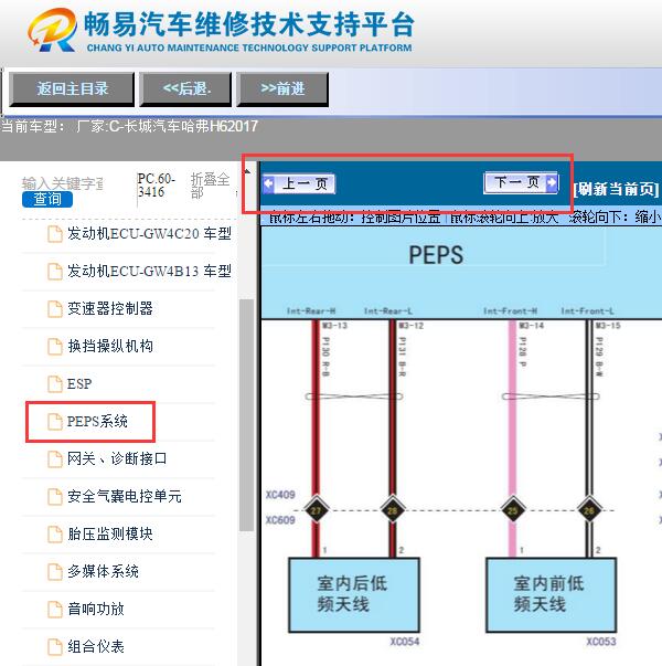 2017年哈弗H6  智能天线电路图