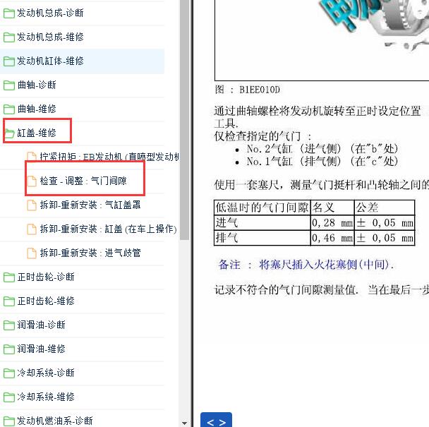 2016年标致408 HN03发动机气门间隙