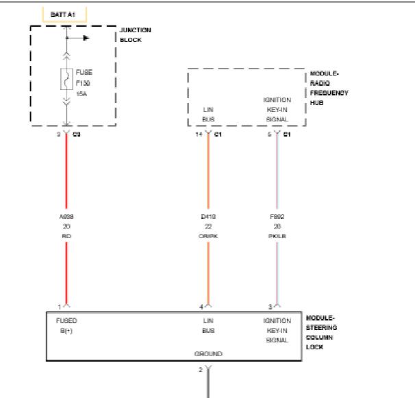 2014年道奇酷威转向电路图与针脚图