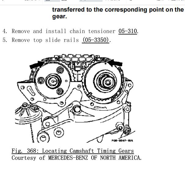1992年奔驰500SEL发动机正时和扭矩资料