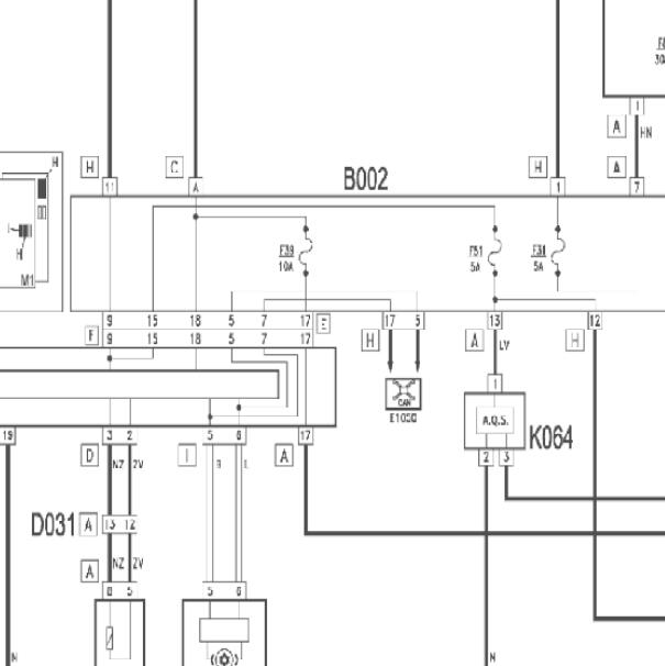 2011年菲亚特博悦空调电路图