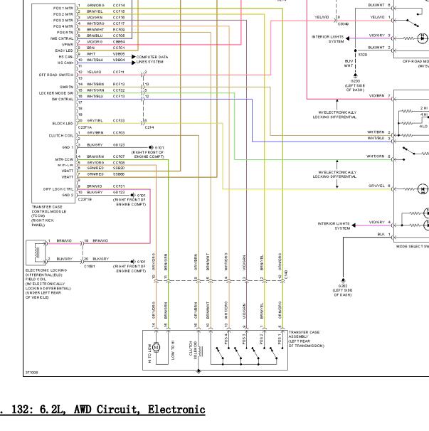 2012年福特猛禽四驱电路图