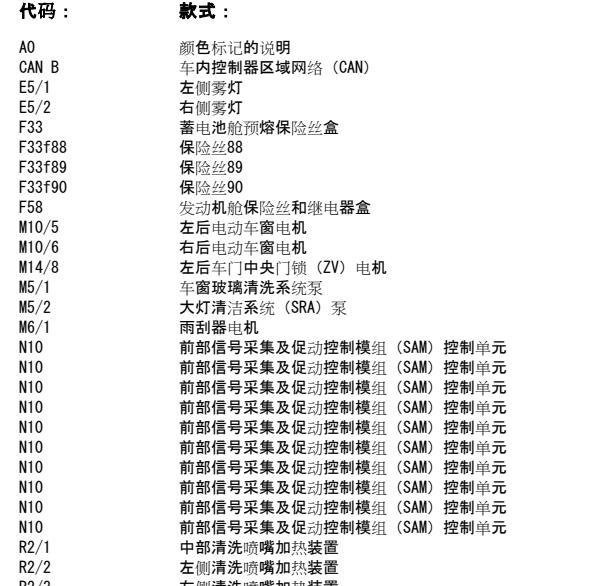 2007年奔驰ML350雨刮电路图