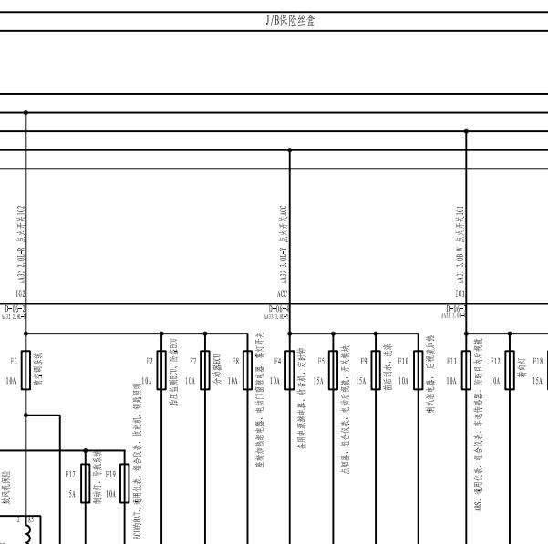 2010年猎豹黑金刚保险盒电路图