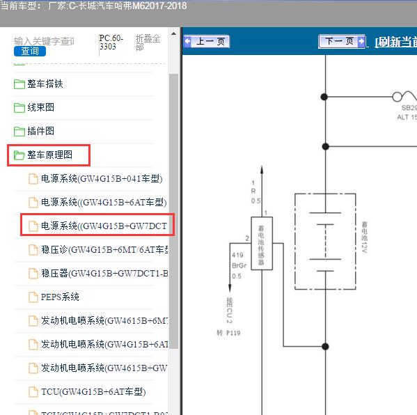 2018年长城哈弗M6保险电路图