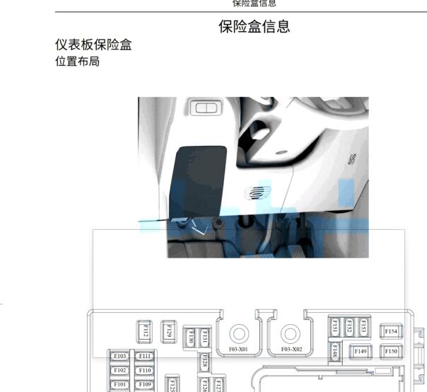 2022年哈弗酷狗后雾灯电路图和保险丝继电器资料