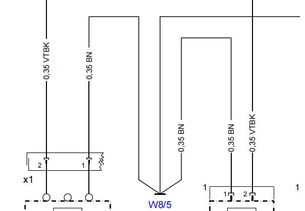 2021年奔驰GLB180雾灯电路图资料