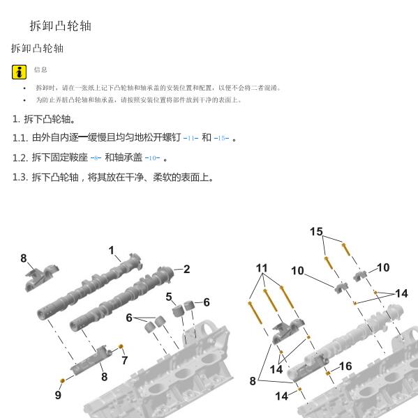 2016年保时捷迈凯发动机维修手册