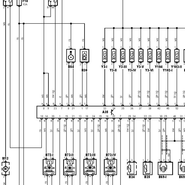 起亚狮跑G6BA发动机电路图