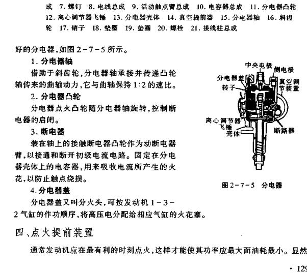 2002年长安铃木奥拓分电器维修手册