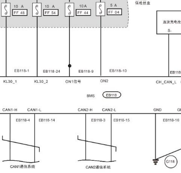 2022年零跑C11电池包电路图