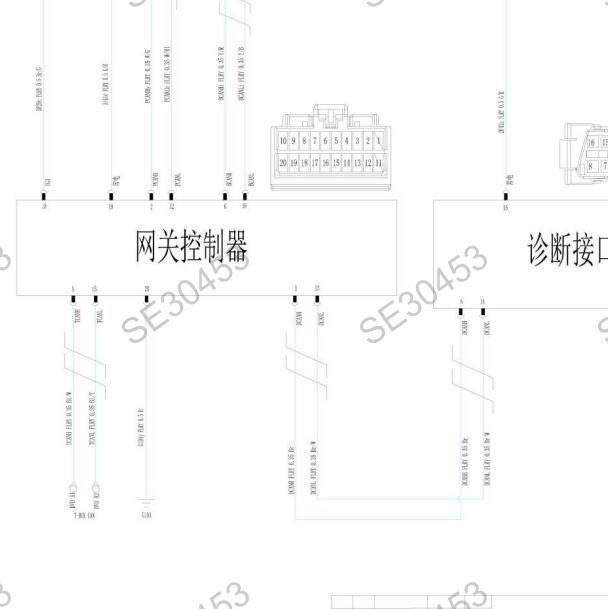 长安欧尚X5网络电路图.