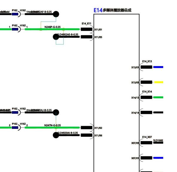 2023年长城坦克400多媒体电路图