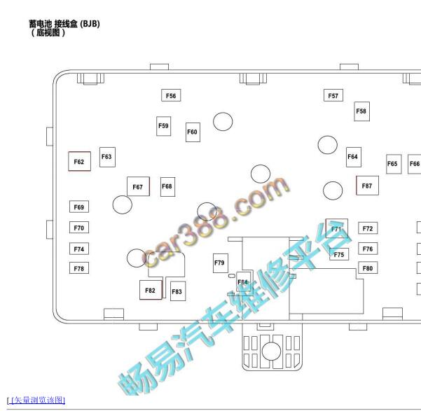 2019年福特RANGER保险与继电器资料