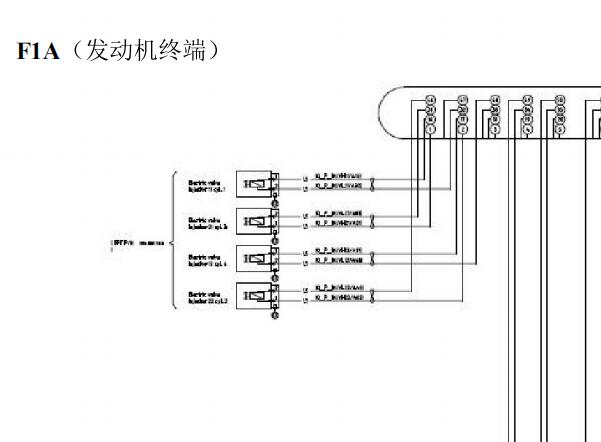2020年依维柯欧胜F1A发动机电路图资料