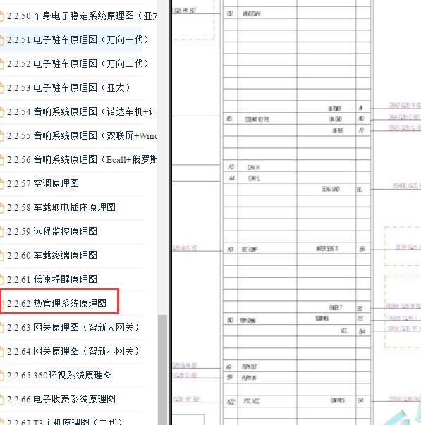 2023年东风风神E70 热管理模块电路图.