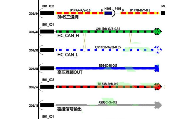2023年哈弗大狗混动高压互锁电路图