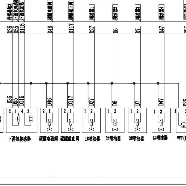 福田LJ481QS6发动机电路图