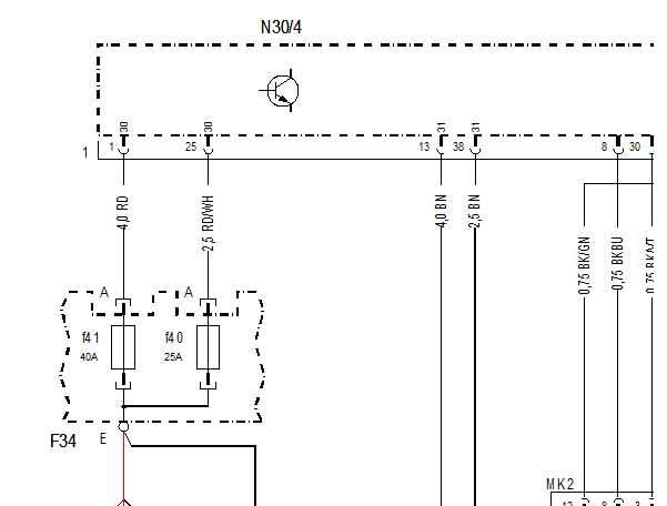 2014年奔驰威霆ABS电路图资料