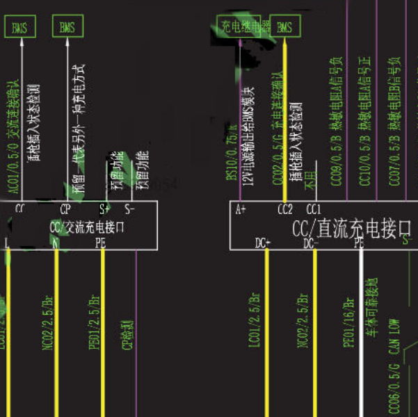 2018年奇瑞开端优优 充电系统电路图