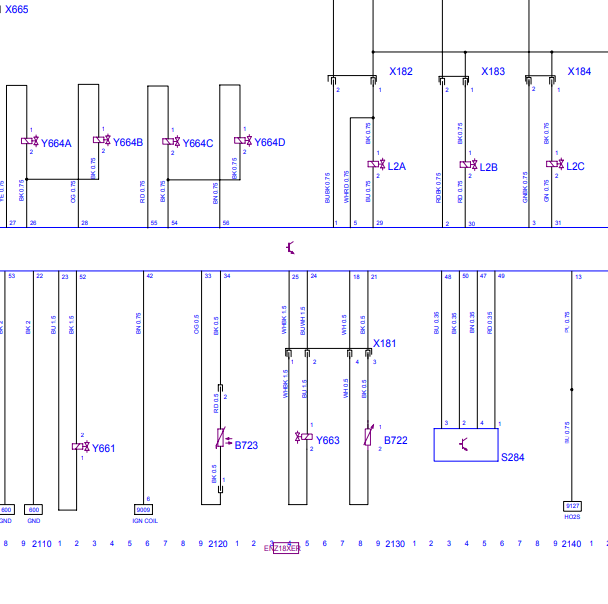 2010年欧宝雅特发动机电路图