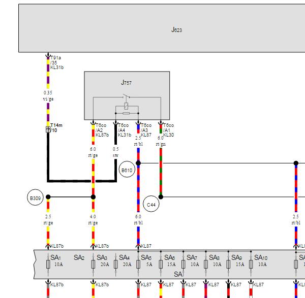 2017年宾利欧陆空气质量计和发动机电路图